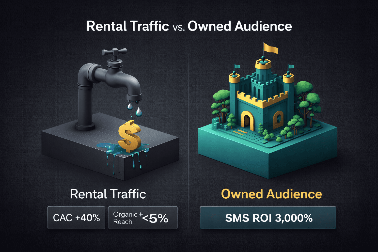 Digital Marketing in 2026: Why ‘Rental’ Traffic is Dying and Owning Your Audience is King
